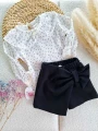 NIkol Kids Fashion spódnico-szorty czarne #2