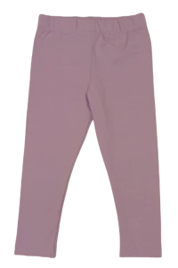 KLAWO dziewczęce legginsy z kokardką lila