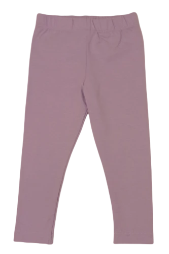 KLAWO dziewczęce legginsy z kokardką lila