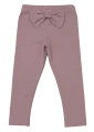 KLAWO dziewczęce legginsy z kokardką lila #2